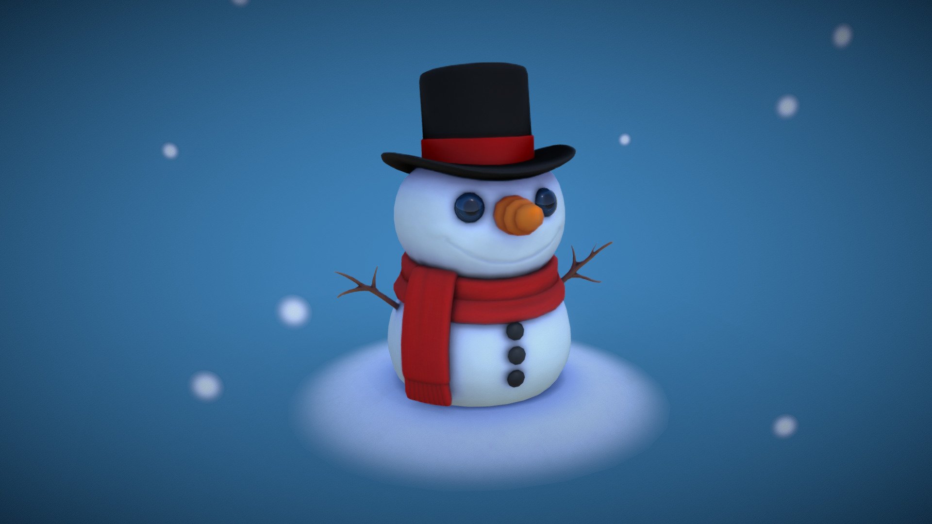 Snowman - Buy Royalty Free 3D model by Václav Pleticha (@klidas8 ...