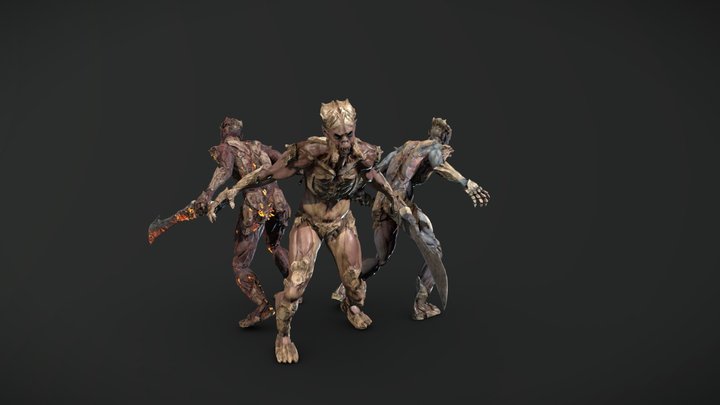 Bone Monster1 3D Model
