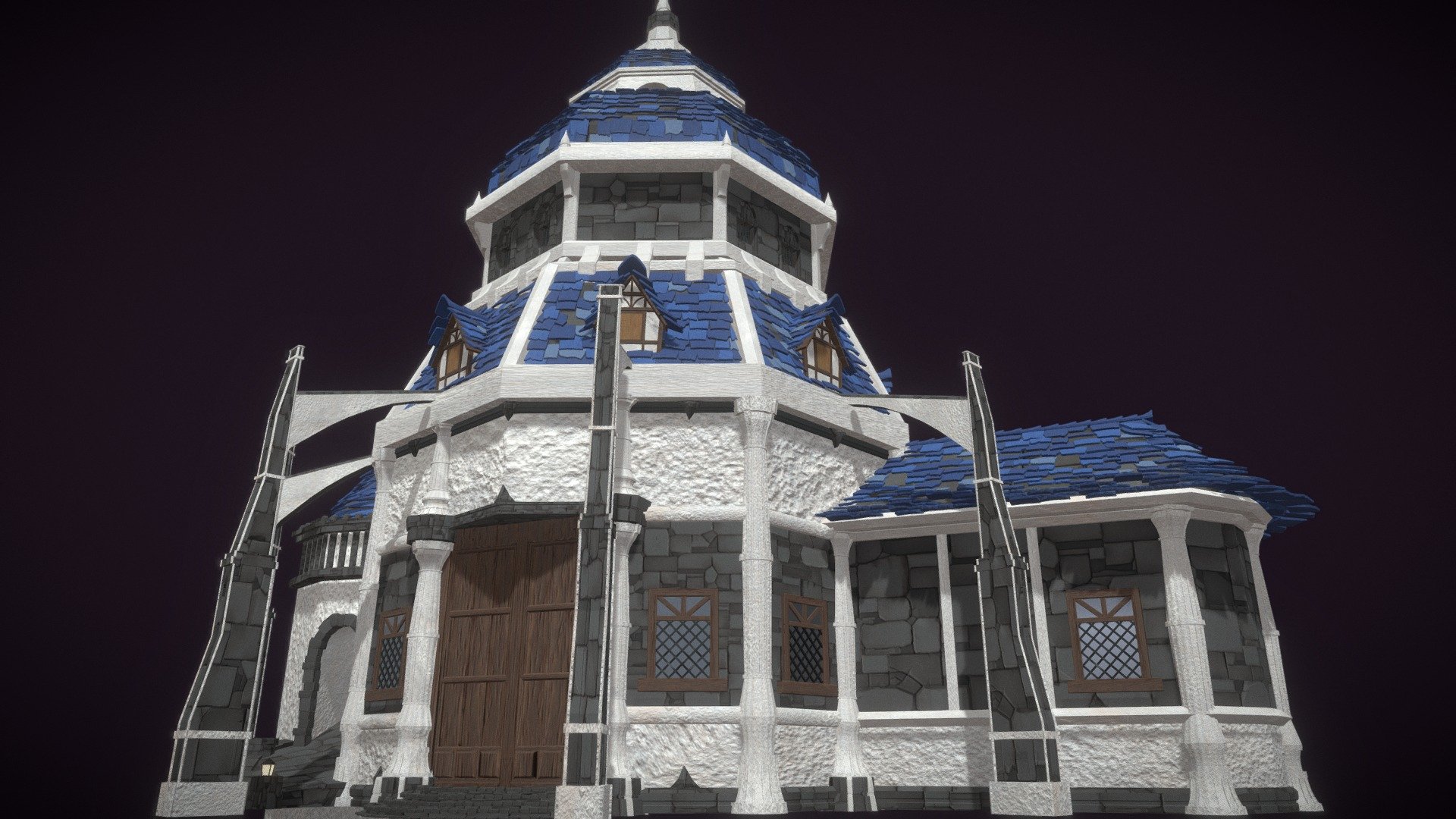Library - 3D model by Ryangeun [f15109c] - Sketchfab