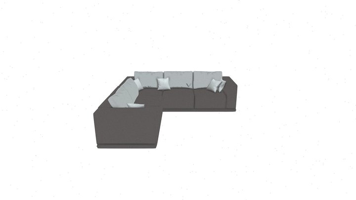 Sofa Delos 3D Model