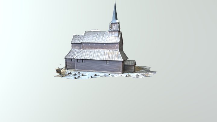 Kaupanger Stavechurch 3D Model