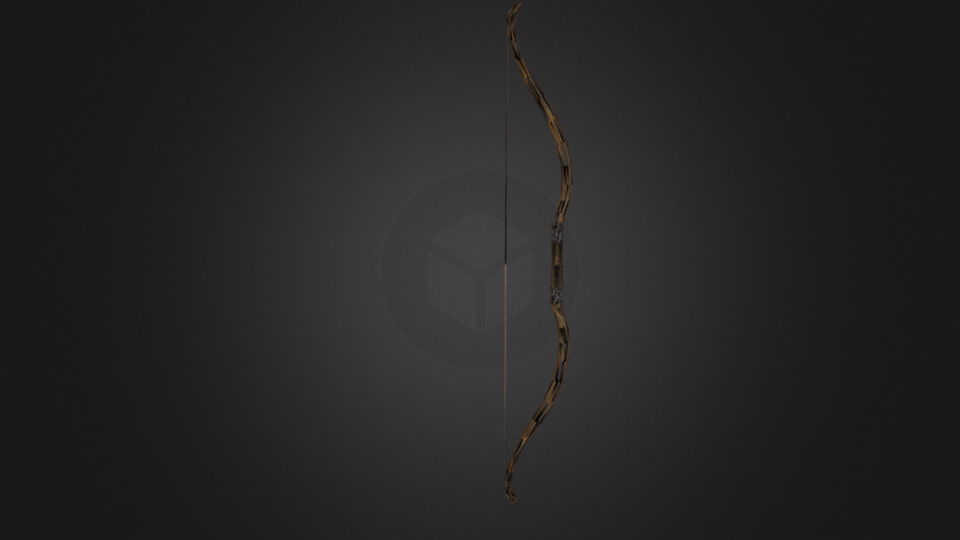 3D model Bow Animation - This is a 3D model of the Bow Animation. The 3D model is about a string of lights.