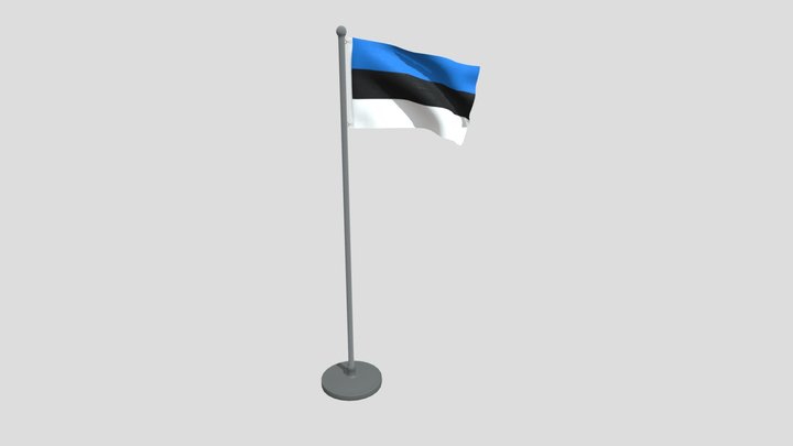 Animated Flag Of Estonia