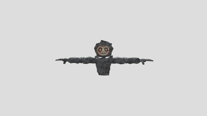 (recreation) Fever Dream Gibbon V2 3D Model