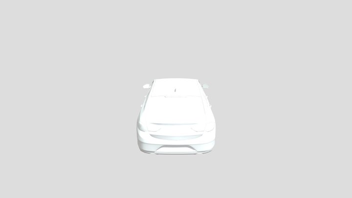 2018-2020 Buick Regal 3D Model