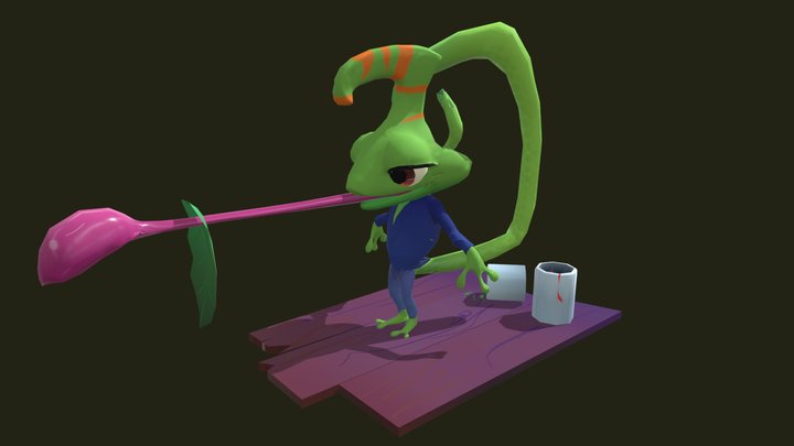 Don Quichotte Cambo -  Game Ready Character 3D Model