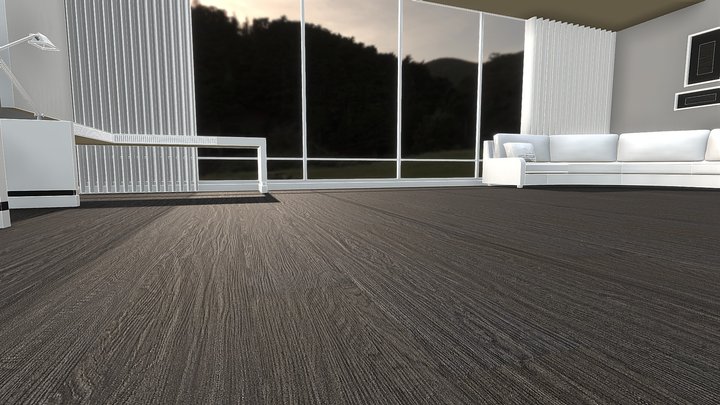 Ultimo II LVT Timber Plank Floor 3D Model