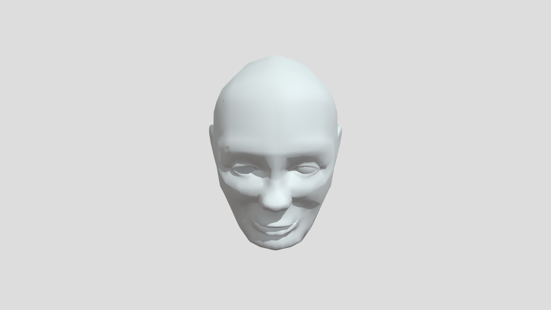 DIG 4324c Assignment 1 Head and Face Model - Download Free 3D model by ...