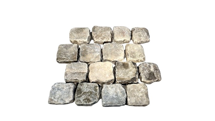 P261 Square - Antiqued 3D Model