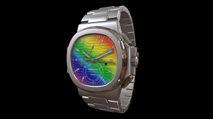 Reloj Arcoiris – Modello 3D gratuito STL