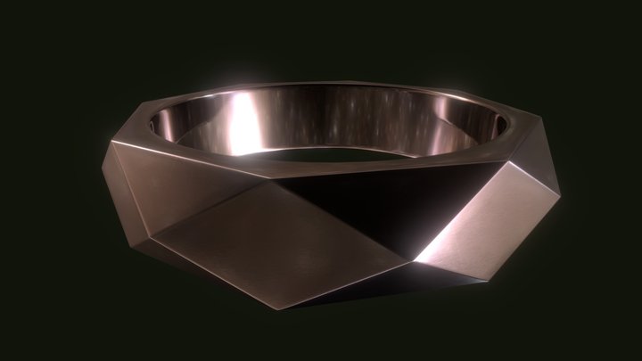 Geo Ring 3D Model