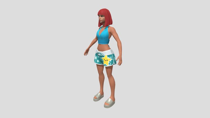 Delya 3D Model