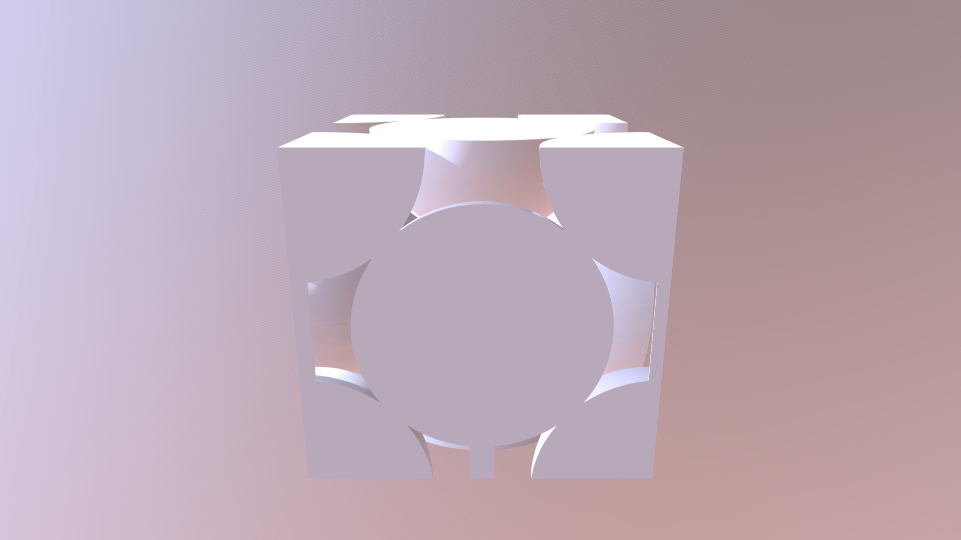Face- Centered Cubic Unit Cell (truncated) - 3D model by YorkPhysics3D ...