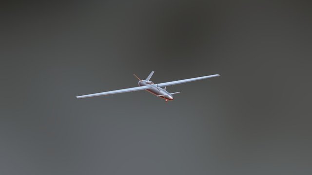 MQ-4 Liquidator Multi-Role UAV 3D Model