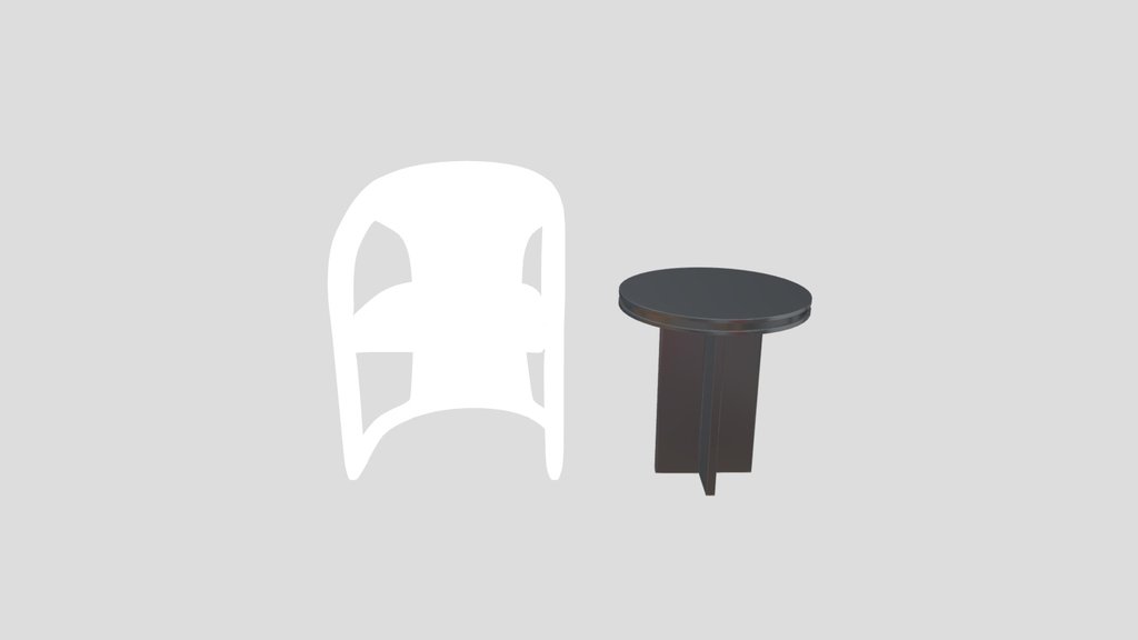 Leather Accent Chair Set