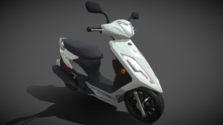 Scooter - PGO BON 125 3D Model