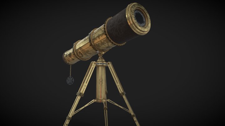 Telescope 3D Model