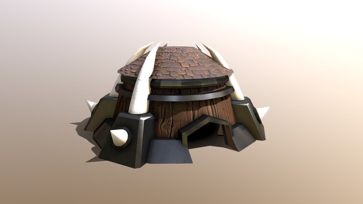 WIP Cabana Horda (WoW) 3D Model