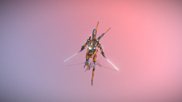 f22 saber 3D Model