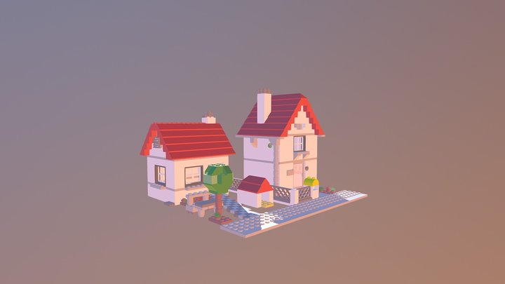 lego house 3D Model