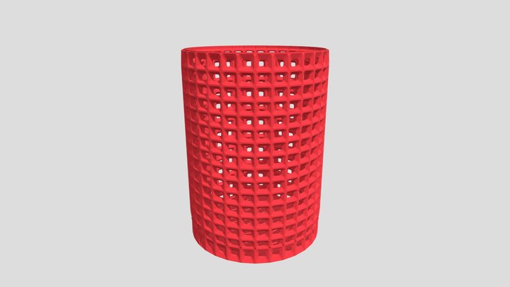 Woven Basket – Low Poly Game Ready 3D Model