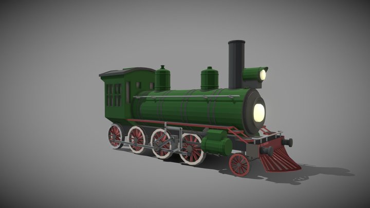 Locomotive 3D Model