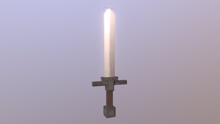 Hytale Inspired Sword 3D Model