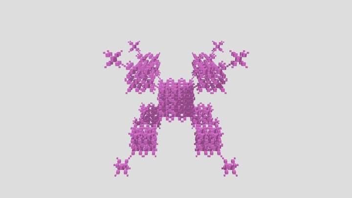 Fractal - Prdo(9x9)-01 3D Model