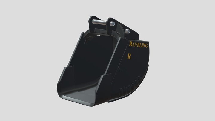Raveling Sand Bucket 2 3D Model