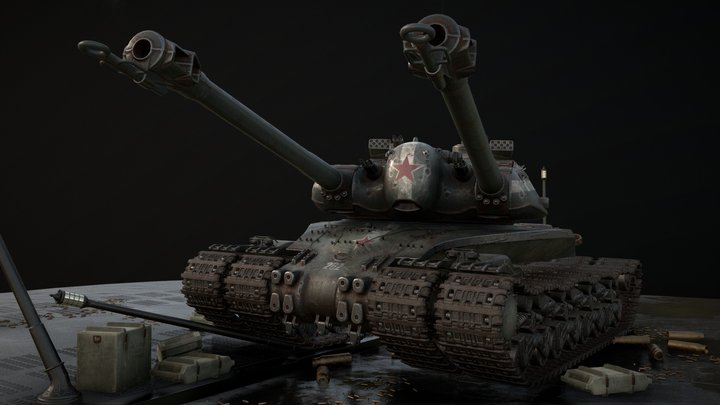 Apocalypse Tank 03.07.2020 3D Model