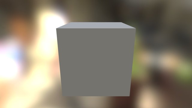 Cube 3D Model