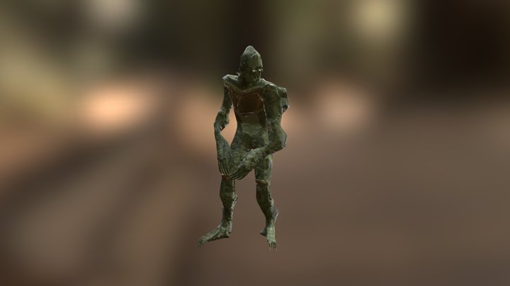 Swampthing 3D Model