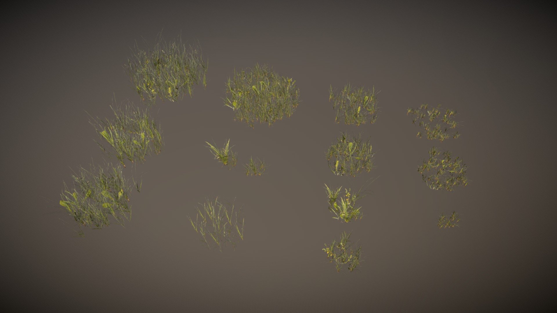 Grass Pack A - Buy Royalty Free 3D model by 3drille [f161d45 ...