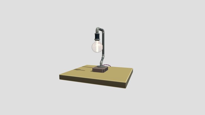 Lamp_hw_xyz 3D Model