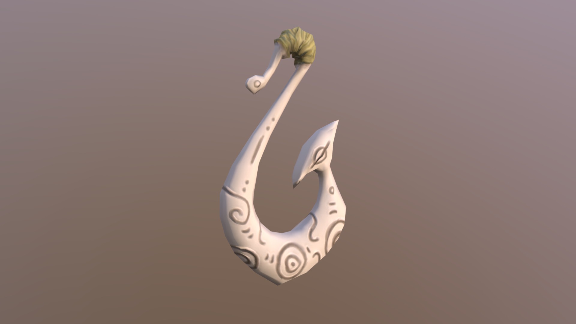 Polynesian Hook - 3D model by Atow [f161ecf] - Sketchfab