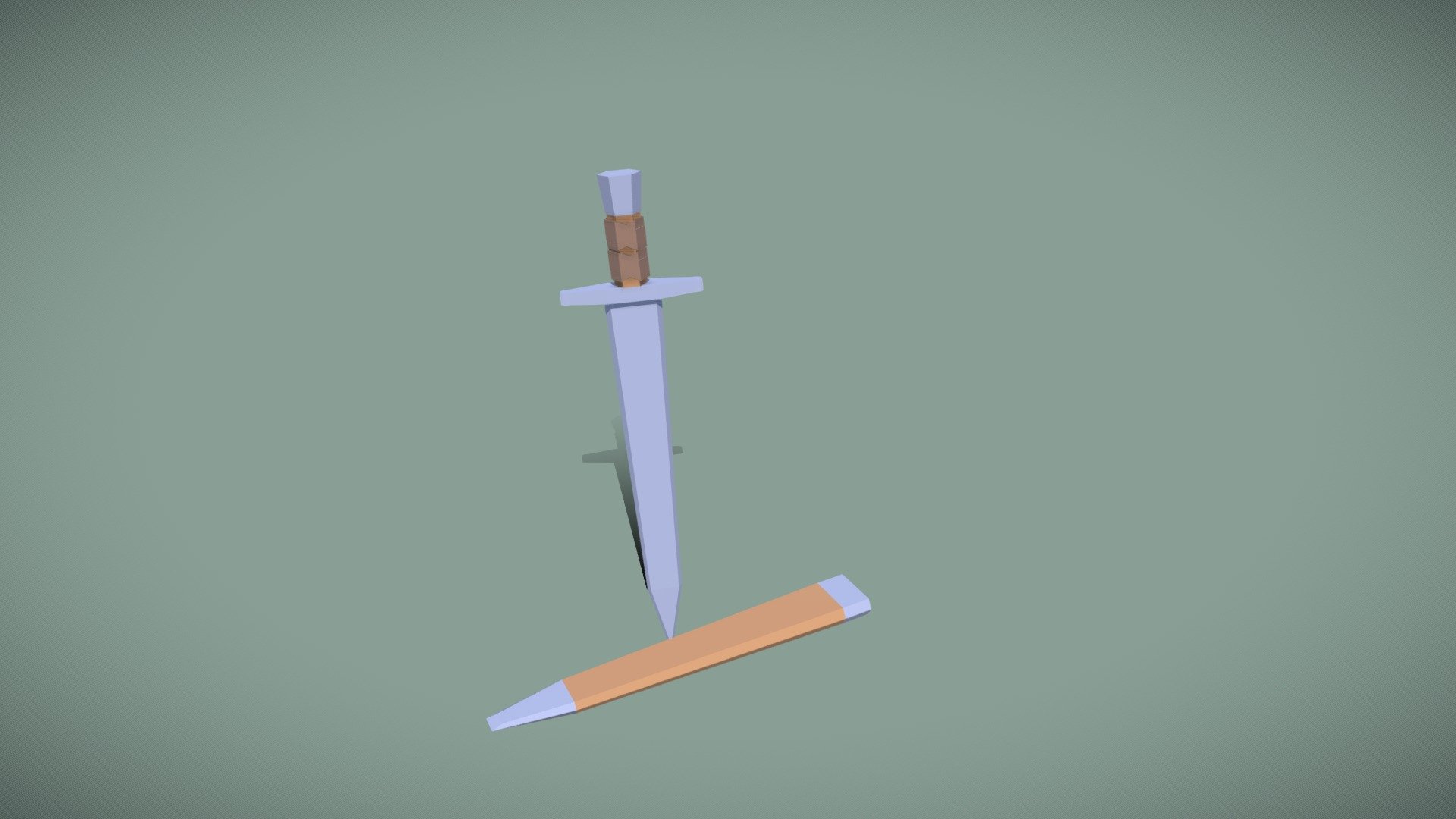 Low Poly Sword