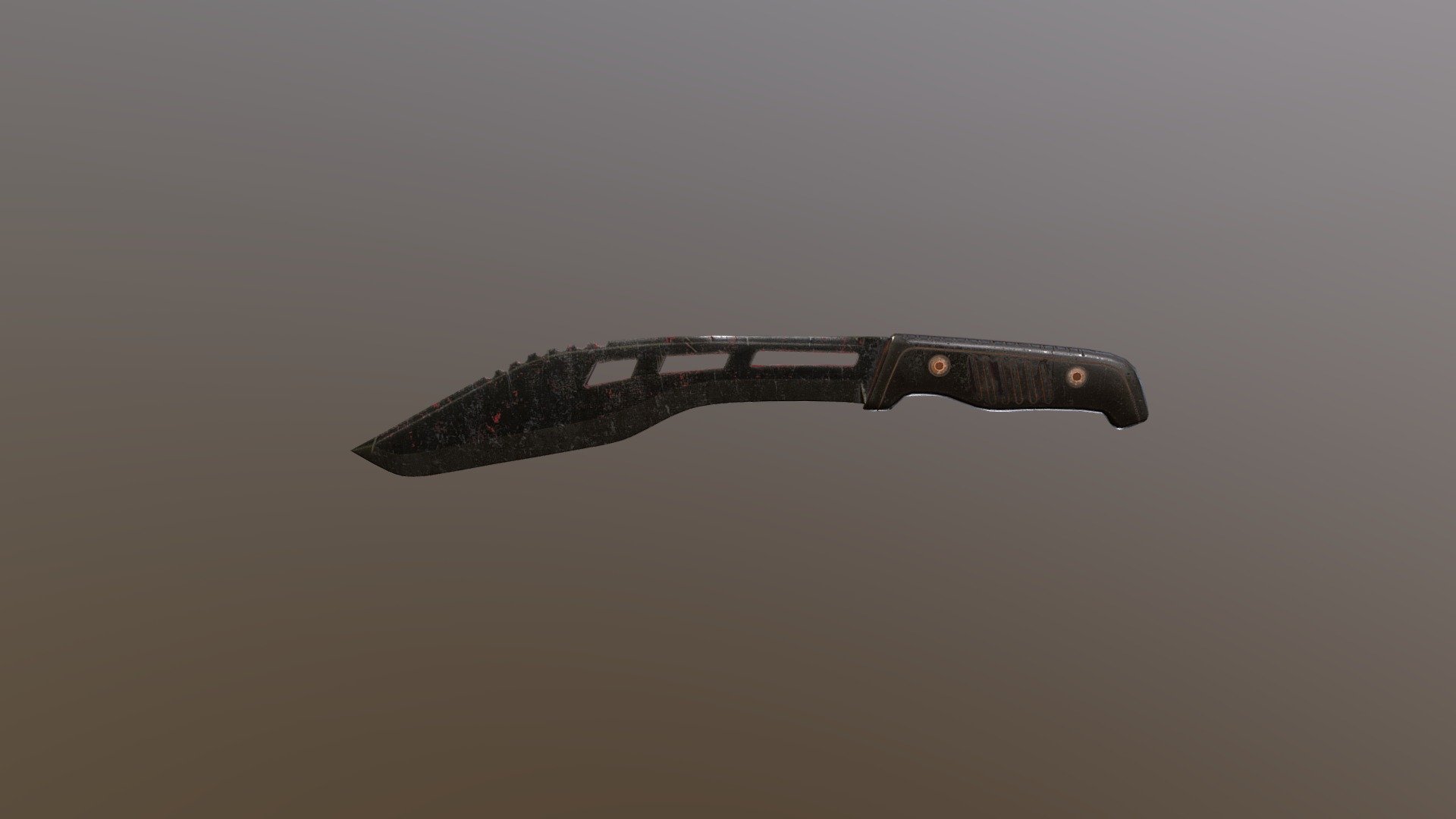 Survival Knife - Download Free 3D model by Fabio_Casati [f1643f1 ...