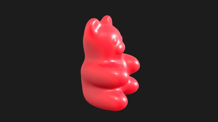 Gummy Bear 3D Model 3D Model