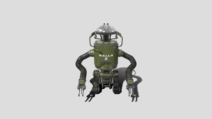 RoboBrain realism: Bomb Defusal (B.R.I.A.N 2) 3D Model