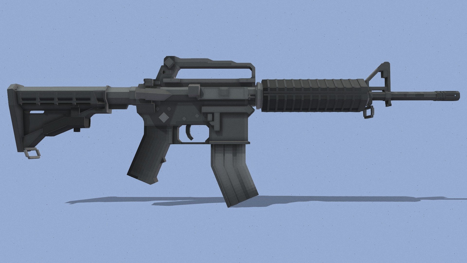 M4a1 - 3D model by UnitedPechoraRecords (@KV4GA) [f1652a1] - Sketchfab