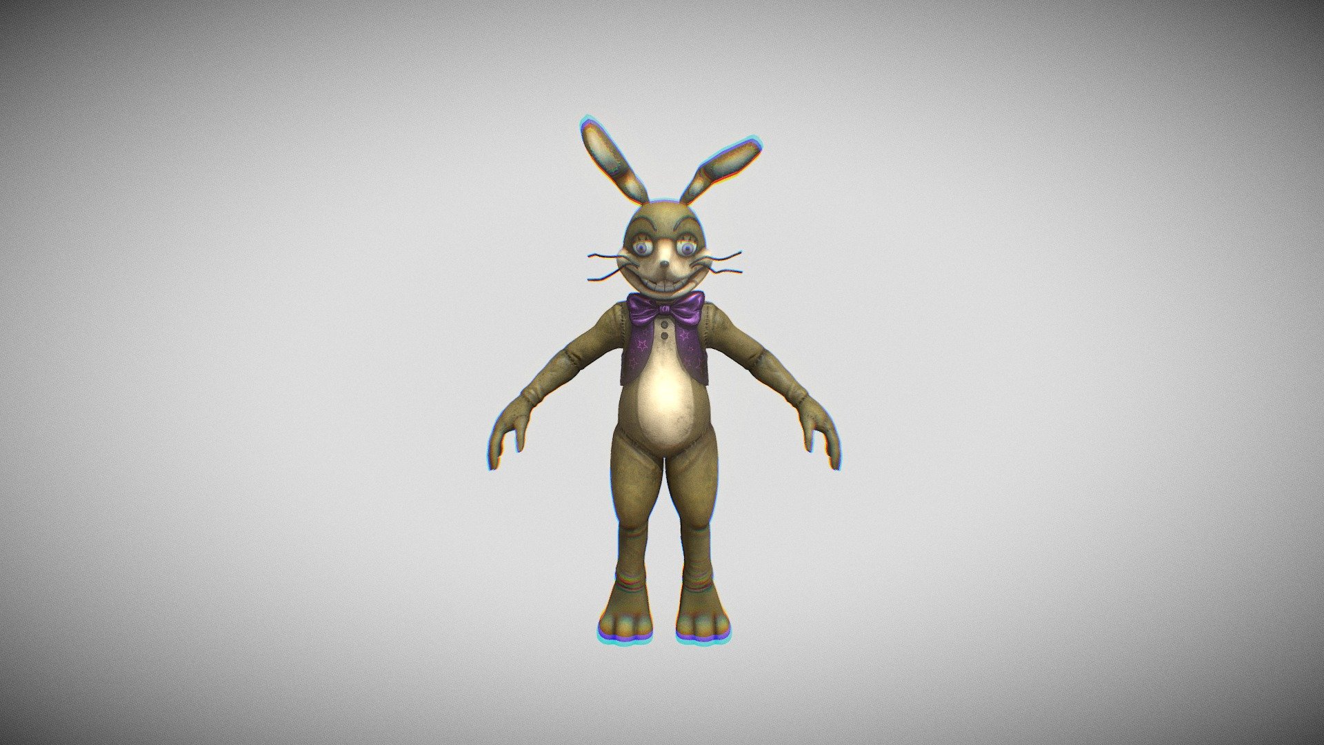 Glitchtrap_fnaf_vr_help_wanted - 3D Model By Sad Egg Dog (@Fyhjuyb ...