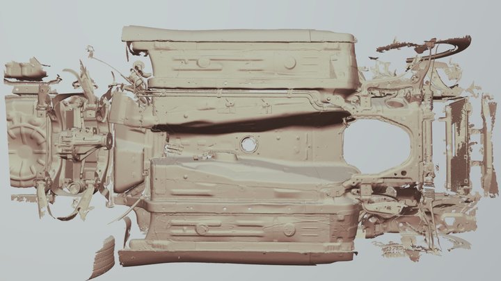 miata undercarriage 3D Model