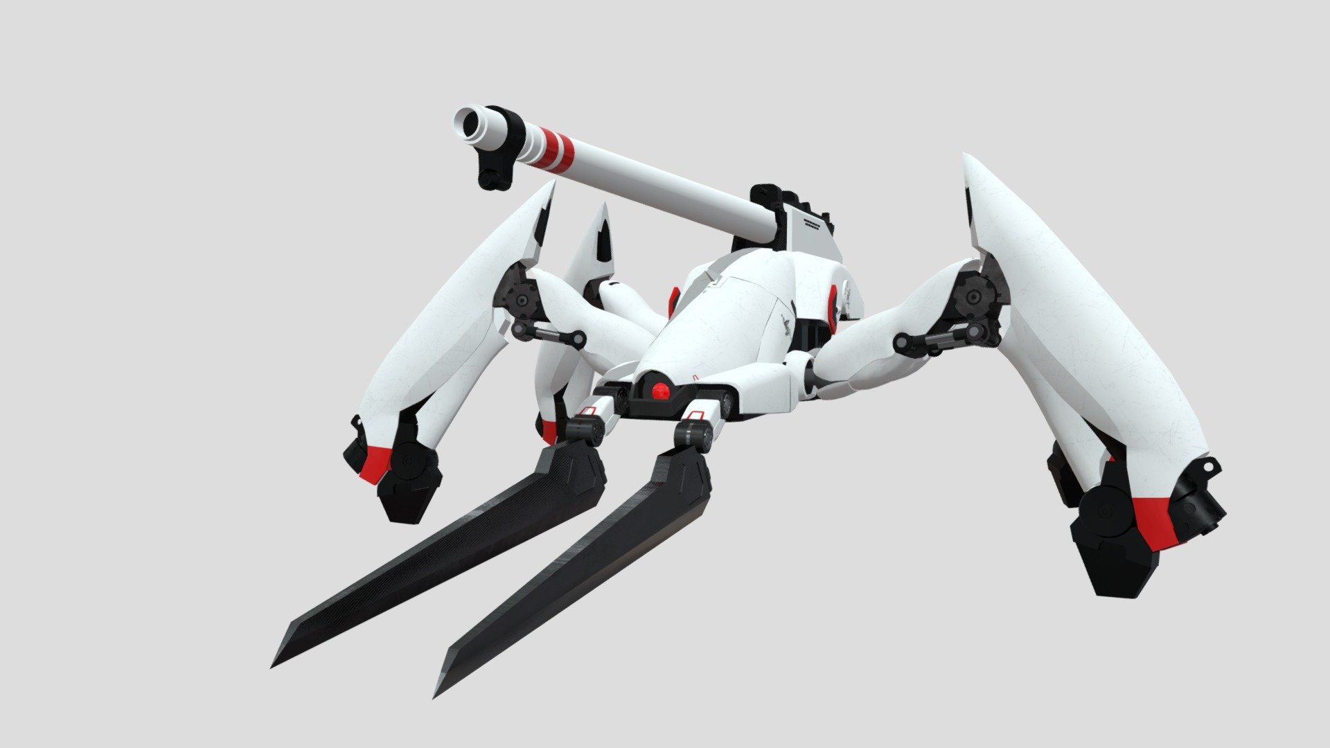 Eighty-Six XM2 Reginleif [Undertaker] - 3D model by Z7RO