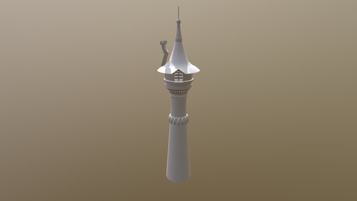 Rapunzel Torre 3D Model
