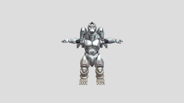Super Mechagodzilla 3D Model