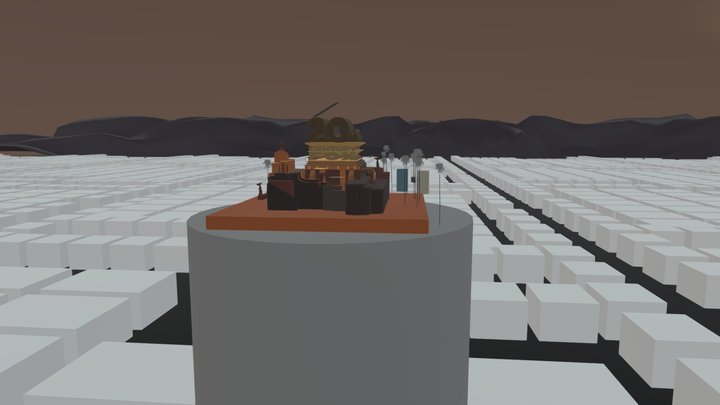 20th Century Fox Logotipo 2009 Refazer V8.9 3D Model