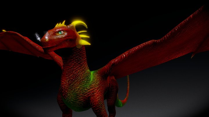 Draco_Dragon 3D Model