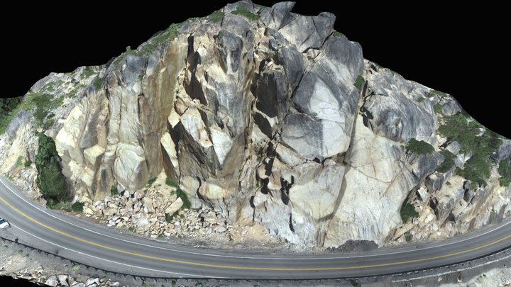 Donner Summit Rockfall - July 6, 2025 3D Model