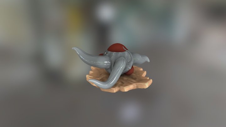 Space Plant 3D Model