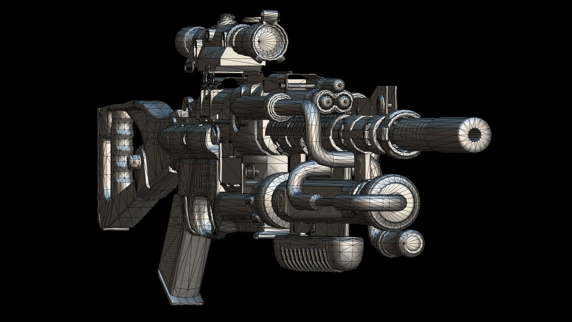 Sci-fi Sniper Rifle